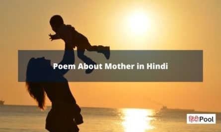 Poem About Mother in Hindi