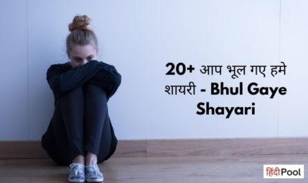 Bhul Gaye Shayari